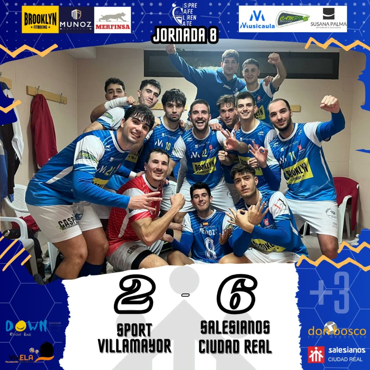 FsSalesianos's tweet photo. ⚽ RESULTADOS ⬇️

✅ 2/2

Victoria de ambos conjuntos fuera de casa‼
A seguir así chicos, gran trabajo 💪🏼

#VAMOSSALESIANOS💙
#ORGULLOYFAMILIASALESIANA🫶🏼 https://t.co/4eTHWOoOTN