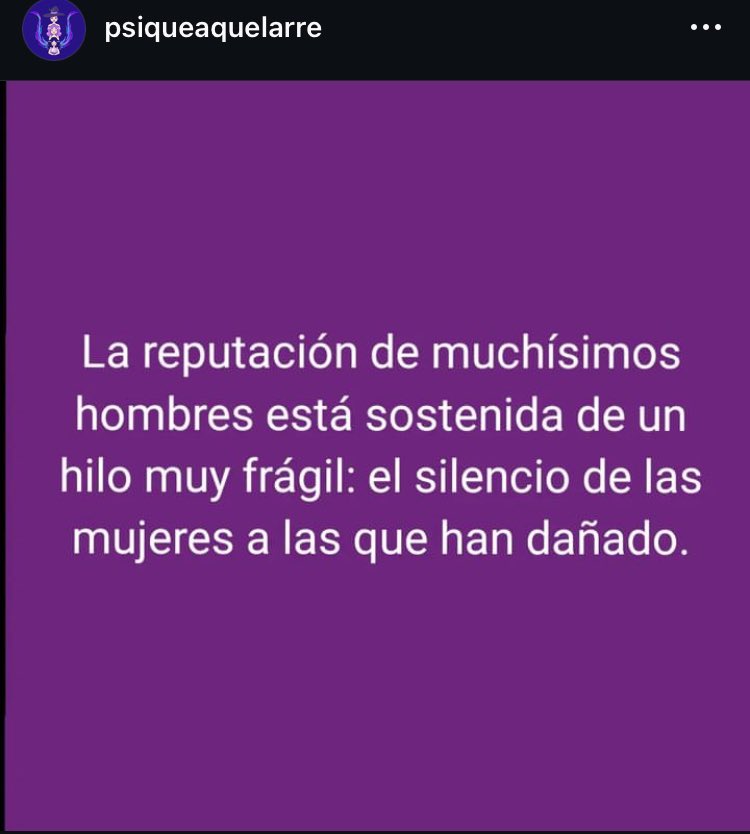 No van a contar más con nuestro silencio 😌