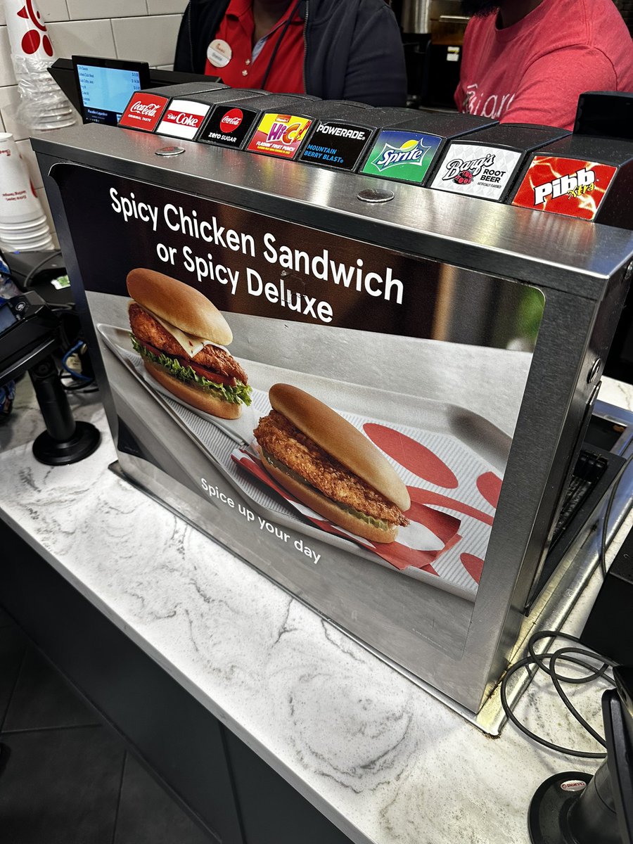 mr. pibb at the dfw chic-fil-a?? texas get out and VOTE!!