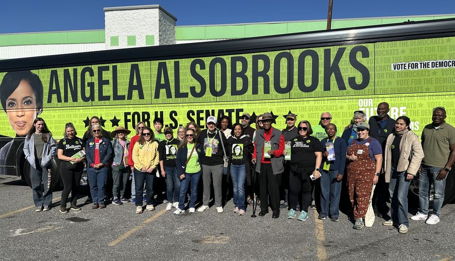 ANGELA AND MARYLAND ARE ON THE MOVE.  AND, THERE AIN'T NO STOPPING HER NOW!!  #alsobrooks #AngelaAlsobrooks #marylanddemocrat #VoteBlueToSaveAmerica #VoteBlueToProtectOurRights #MarylandPolitics #election2024 #HarrisWalz #WesMoore #MD #voteBlue #DNC #SDCC #Teamdems #MDVotes