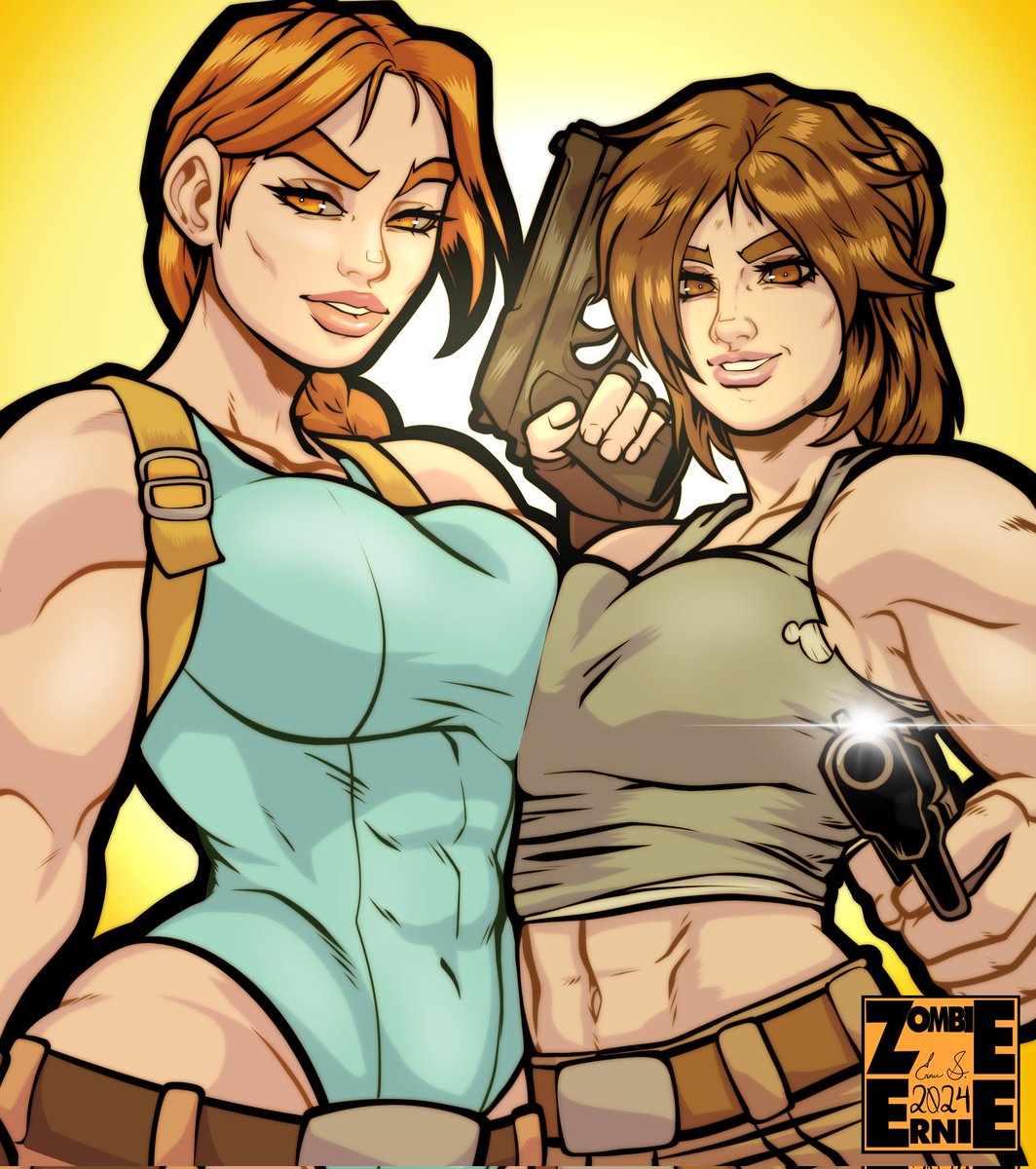 「Yall arguing over Lara looks and designs」|ZombieErnieのイラスト