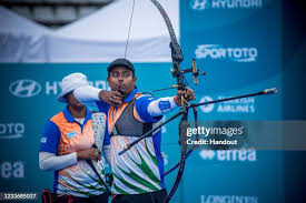 ATANU DAS WINS BRONZE 🥉 IN SWISS OPEN INDOOR ARCHERY

Olympian Atanu Das defeated 🇨🇭 Thomas Rufer 6-4 to claim BRONZE 🥉. 

Earlier, he defeated Tokyo Olympic 🏆Mete Gazos and 2x Olympian Nicholas D'Amour.