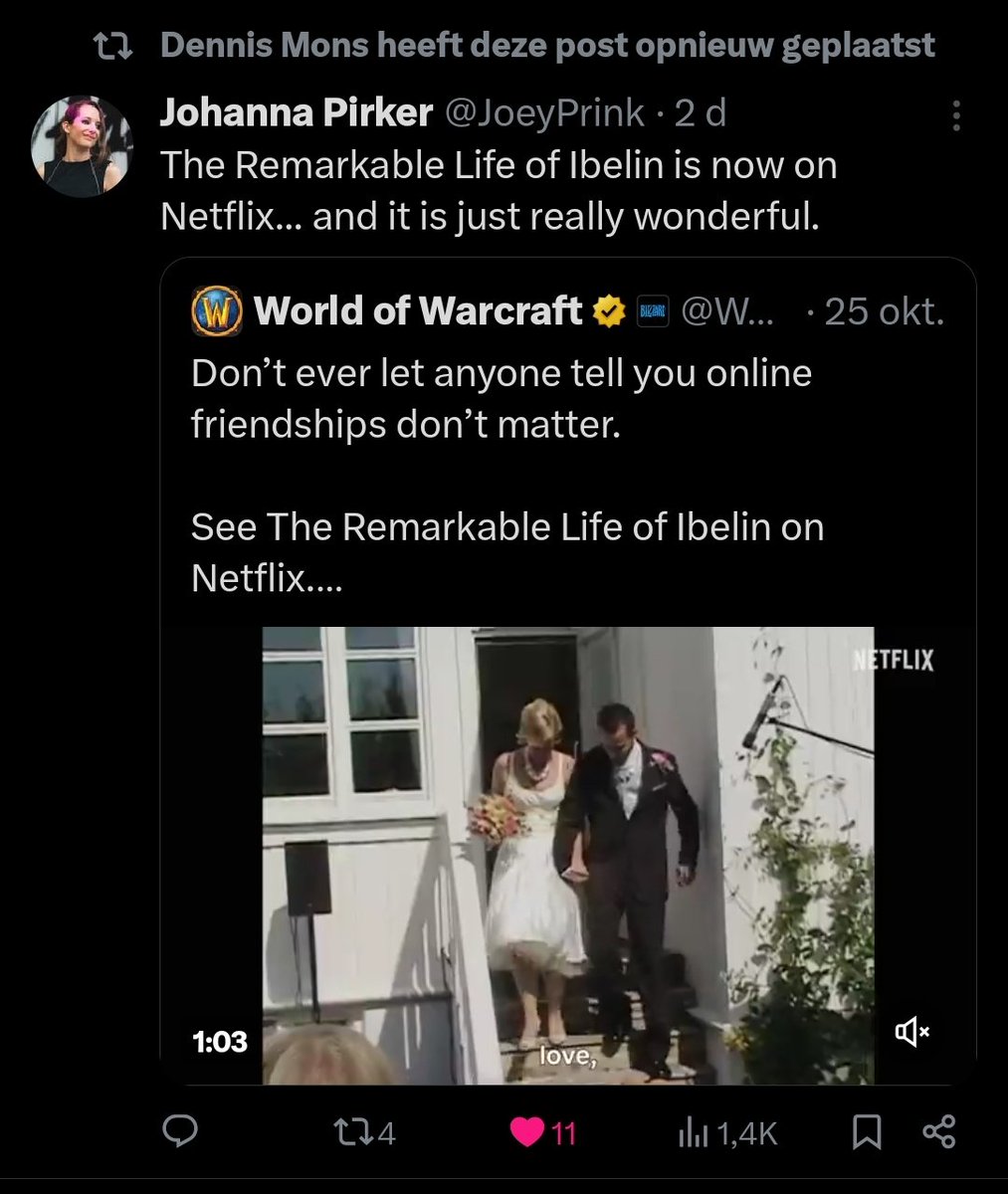 En bedankt voor de tip <a href="/dennismons/">Dennis Mons</a> , nu zijn de zakdoekjes op. Potverdikke wat een docu