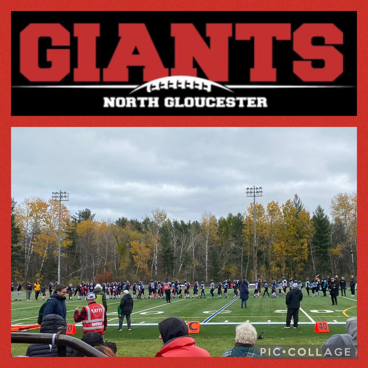 StMichaelOCSB's tweet photo. Panther Shout Out to the city champions #NorthGloucesterGiants and our gr.5&amp;6 football players. @MsJMoore2 @mr_mccloskey and Miss Amanda were at the Nepean Sportsplex to cheer you on this morning. We are proud of you! Enjoy the win with your families 🏈@MmeMicheline https://t.co/3Sk5fMbrnt