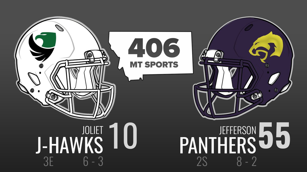 CLASS B PLAYOFFS: <a href="/JHSPanthers1/">JHS Panthers</a> defend home field by defeating Joliet to move on. Jefferson will face the winner of Florence and Fairfield in the quarterfinals. J-Hawks season comes to an end at 6-3. #mtscores