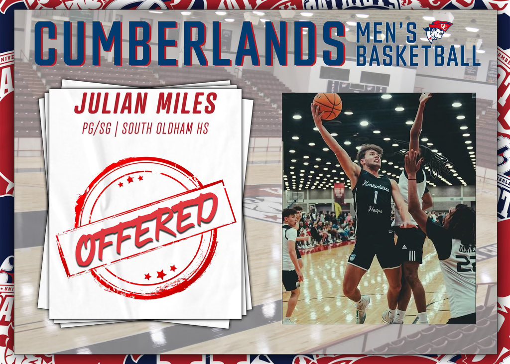 After a great conversation with Coach Daniel and Coach Bush. I’m blessed to say that I have received a full ride to play at Cumberlands College. 
<a href="/southoldhamMBB/">South Oldham Basketball</a> @KYINHoopsAAU <a href="/1Coach_Scotty/">Scotty Sprigg</a> <a href="/MattD_42/">Matt Daniel</a> <a href="/DandyDon78/">Don Daniel</a> #AGTG