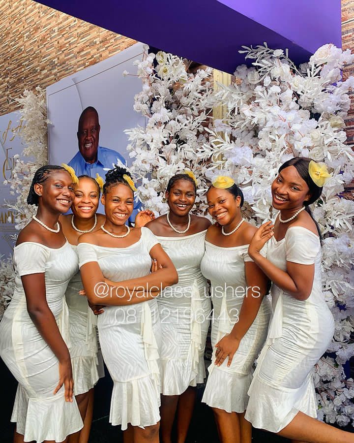 RoyalClassUsher's tweet photo. Smiles and hospitality. 
We are looking forward to bringing our high-quality event staffing services to your next event! 😄🤗

Book staff or request a quote today. 

#royalclassushers #ushers #eventstaff #ushersinnigeria #eventhostess #explore https://t.co/68hfHnF9g1