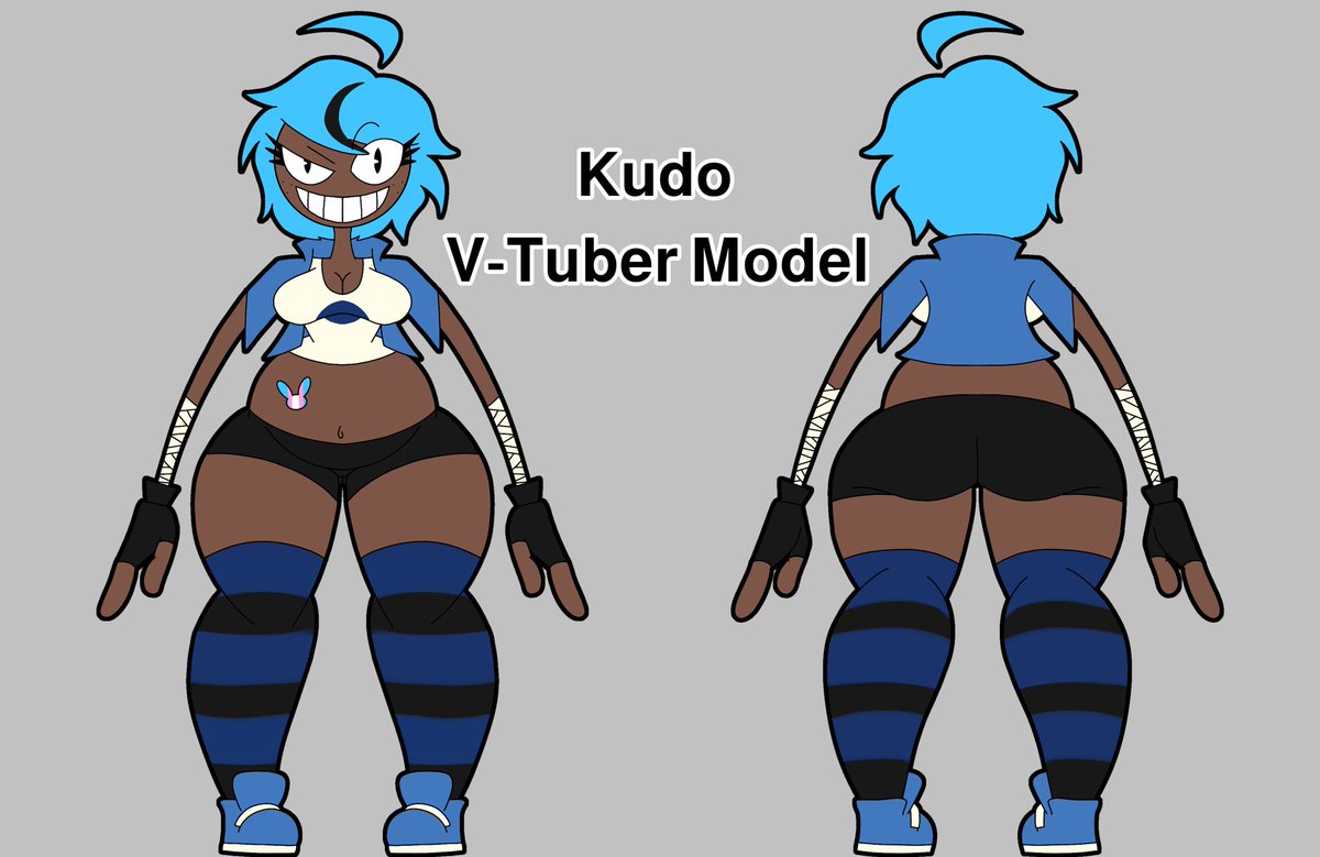 kudo_108's tweet photo. New V-Tuber Model! What do y’all think? https://t.co/XAJ3X6xSaJ