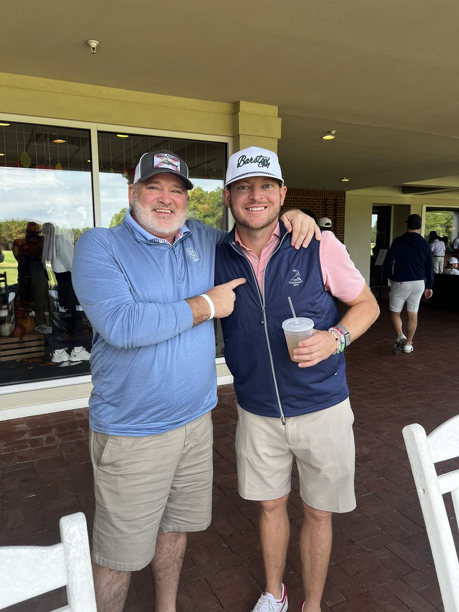 Ran into <a href="/RiggsBarstool/">Riggs</a> today at Pinehurst. What a nice guy!! If you’re ever in the upstate of SC and looking for a game, lmk…