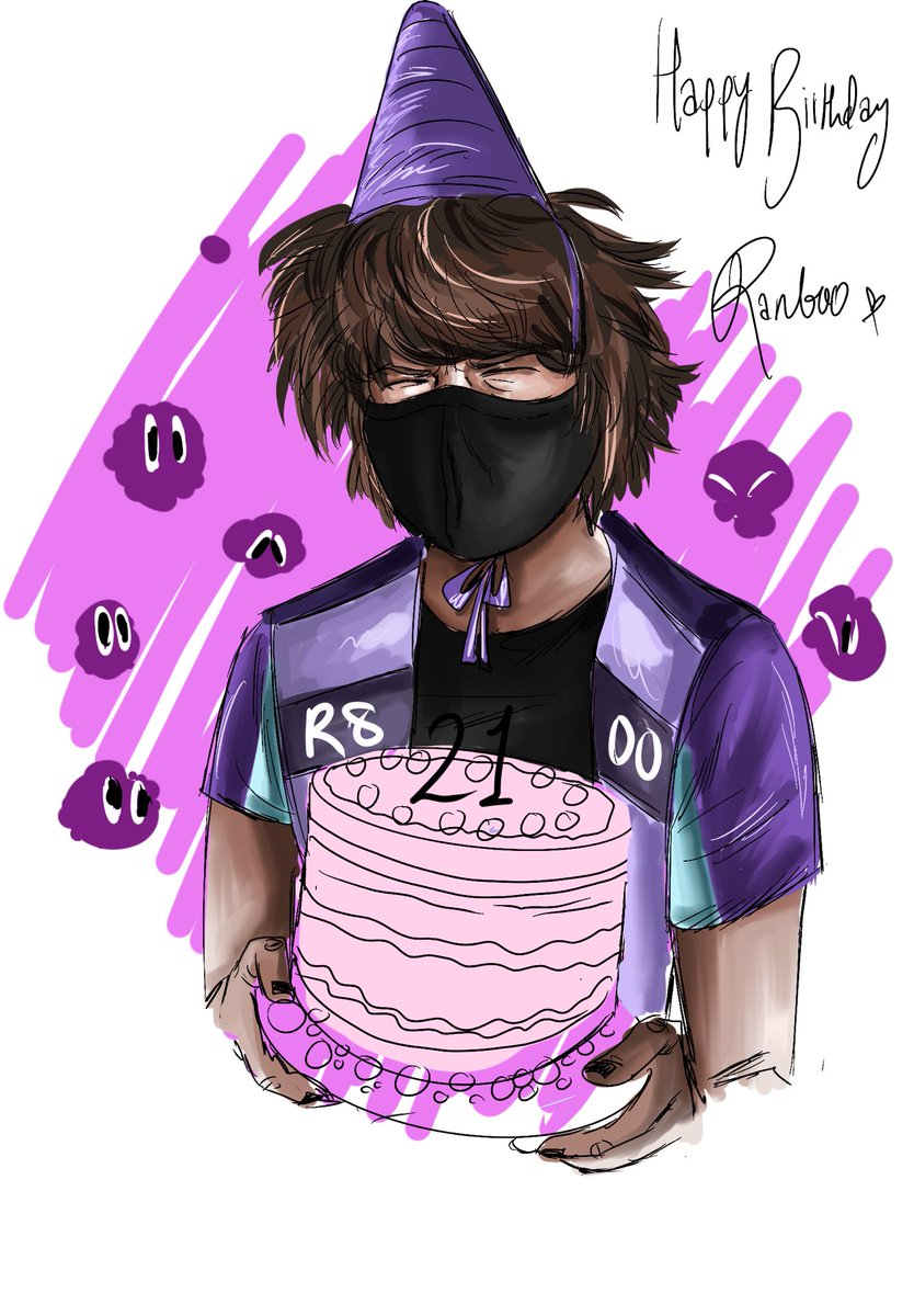 Rennble's tweet image. Happy 21st to this goober &amp;lt;3   @Ranboosaysstuff 
(Rts appreciated)
.
.
#RANBOO #ranboofanart #bootwt