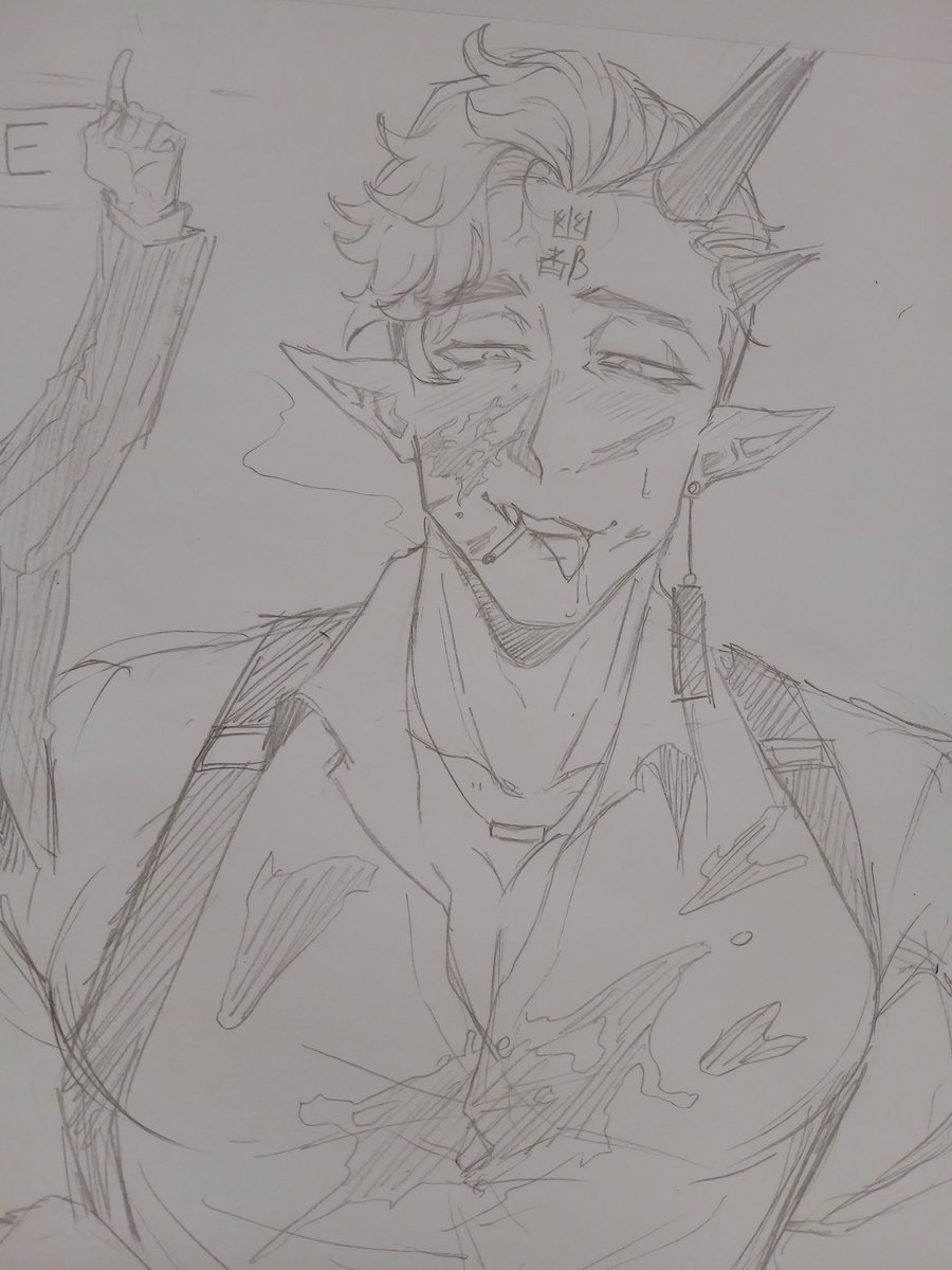 DeetsDevil's tweet photo. I draw a lot of ishiki and JiJi but also know I love Sou so much https://t.co/9S5MiAlK0r