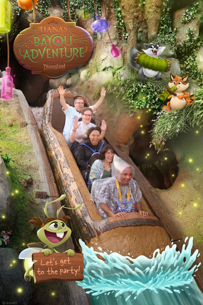BigD923's tweet photo. #CastMember previews of #TianasBayouAdventure. It’s cute. I enjoyed it. #disneyland #disneycastlife #castmemberlife #bayoucountry https://t.co/g1FwBxip1i