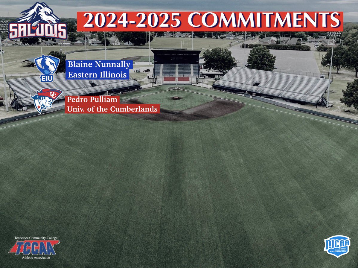 Southwest Tennessee Baseball (@swtenn_bsb) on Twitter photo COMMITTED ✔️
Congrats to Pedro Pulliam on his commitment to play baseball at Univ. of the Cumberlands!
<a href="/nathanielp_17/">Nathaniel Pulliam</a> | <a href="/PatsBaseballUC/">UC Baseball</a>
#SaluqiPride COMMITTED ✔️
Congrats to Pedro Pulliam on his commitment to play baseball at Univ. of the Cumberlands!
<a href="/nathanielp_17/">Nathaniel Pulliam</a> | <a href="/PatsBaseballUC/">UC Baseball</a>
#SaluqiPride