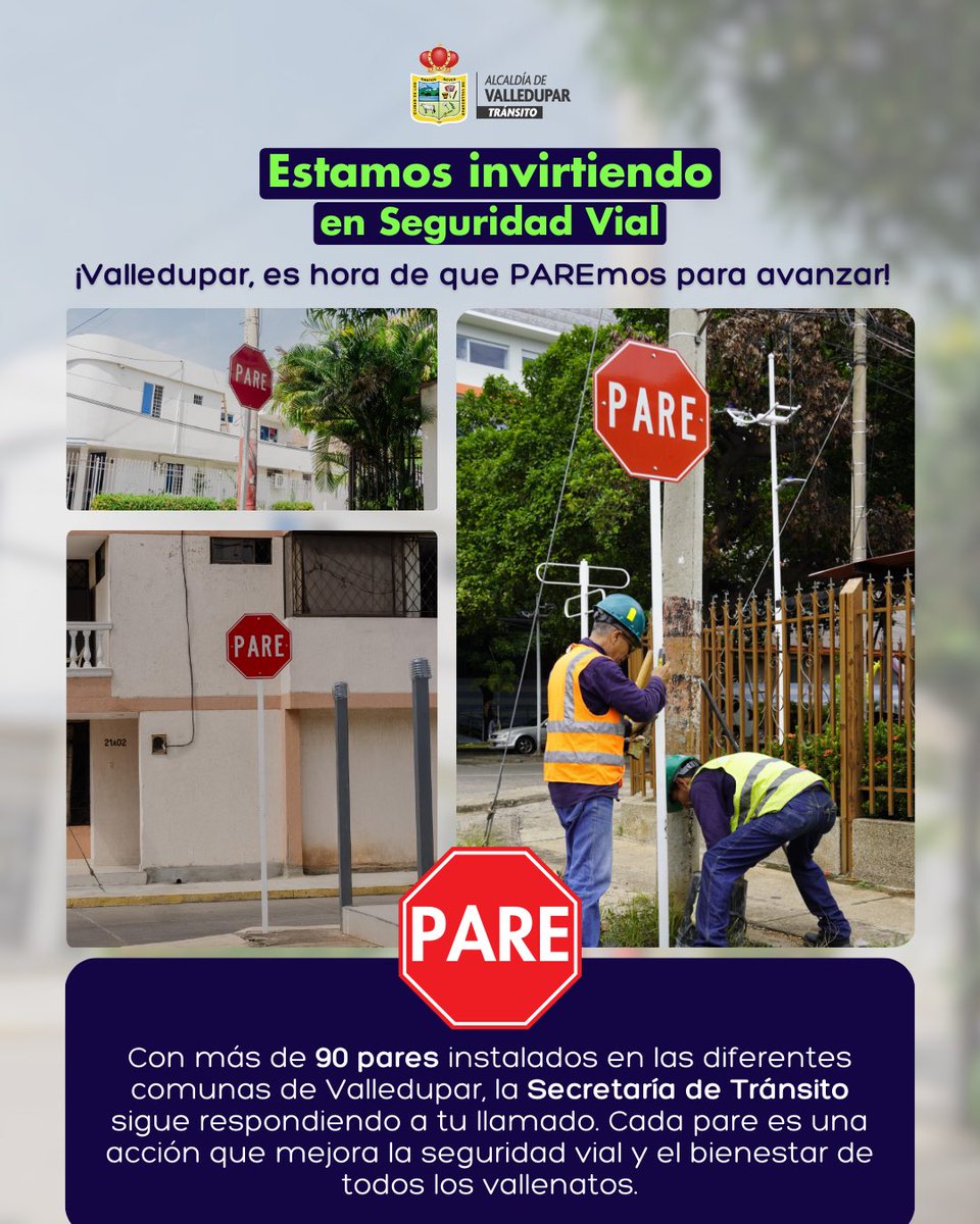 Tránsito y Transporte de Valledupar tweet media
