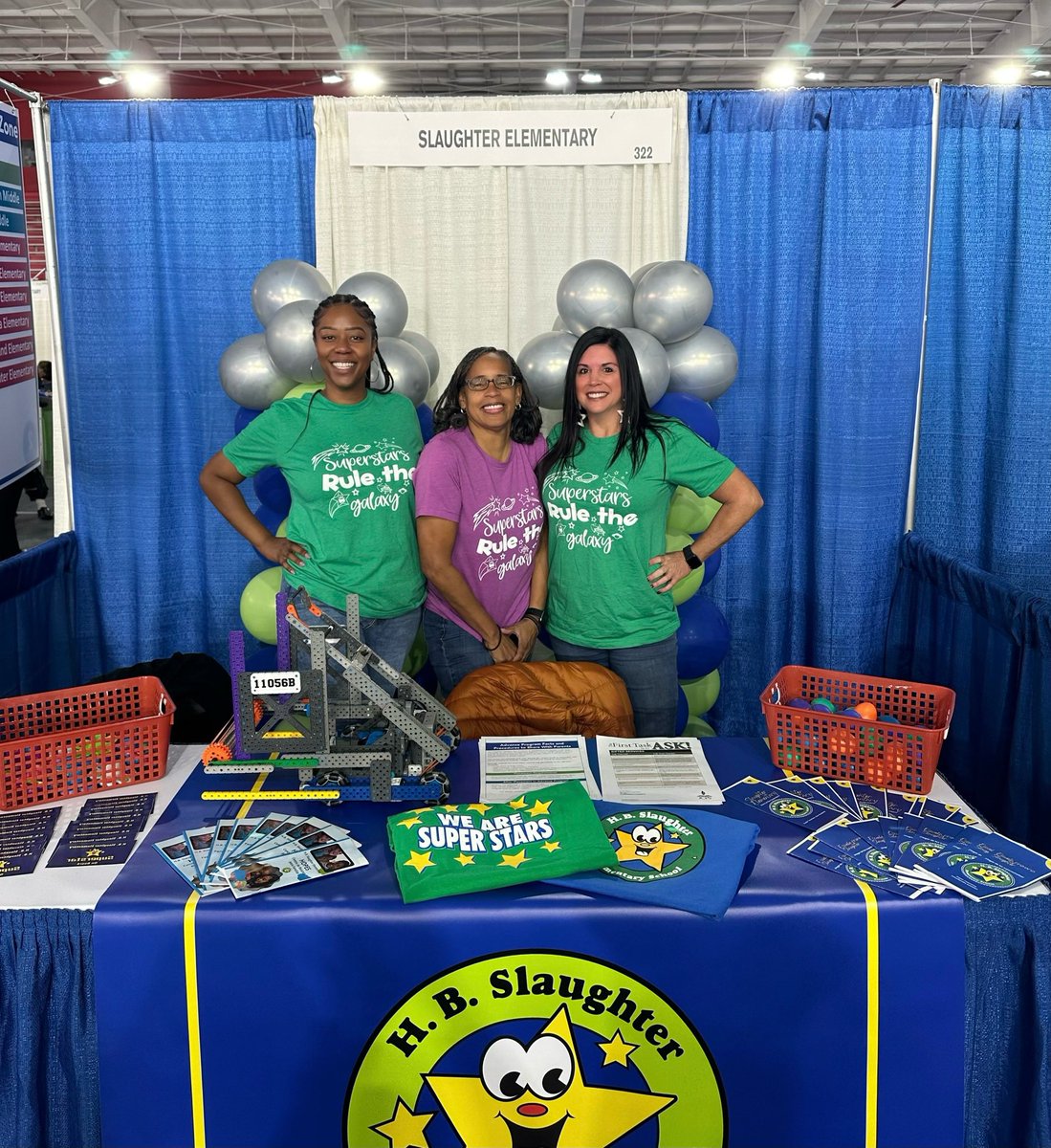 Representing <a href="/SlaughterElem/">Slaughter Elementary</a> at Showcase of Schools! ⭐️ #WeAreJCPS