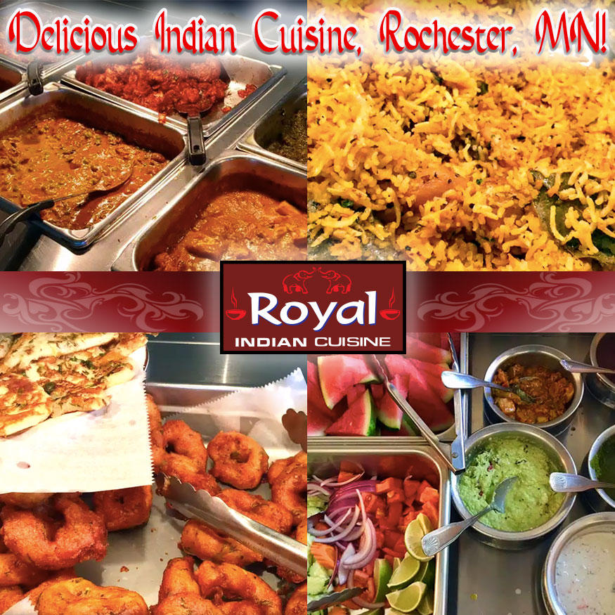 RoyalIndianMN's tweet photo. Visit #RoyalIndianCuisine &amp; enjoy yourself with a delicious &amp; authentic #IndianCuisine meal!! Savor your favorite Indian meal inside our comfortable dining room.
Try out lunch &amp; dinner, or our various fresh, #HealthyLunch #Buffet dishes only on the #Weekends from 11am-2:30pm! ... https://t.co/iJLh4AMj2O