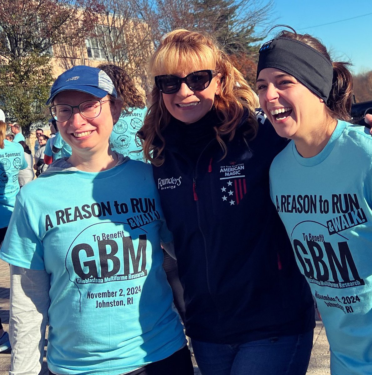 BA Fenton-Fung, MSPT, MSMM (@barbaraannri) on Twitter photo The inpatient PT team <a href="/BrownUnivHealth/">Brown University Health</a> representing at the inaugural #ReasonToRun memorial event raising money for glioblastoma research! 🏃♀️🧠 (Yes, my knee hurts… I still walked it… in flip flops!) The inpatient PT team <a href="/BrownUnivHealth/">Brown University Health</a> representing at the inaugural #ReasonToRun memorial event raising money for glioblastoma research! 🏃♀️🧠 (Yes, my knee hurts… I still walked it… in flip flops!)