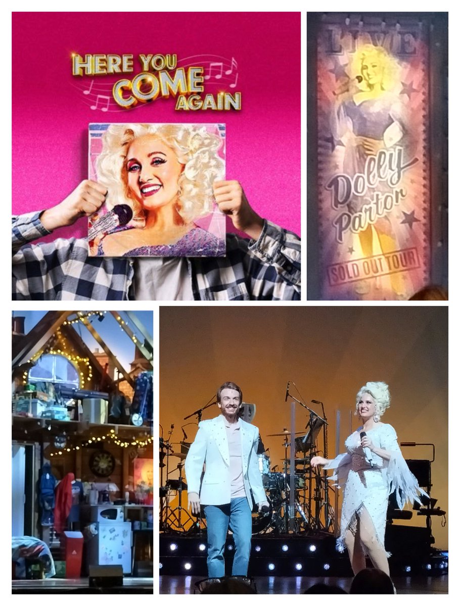 Had the best afternoon watching #hereyoucomeagain 🎶🎤🪩💃🏻 <a href="/HYCAMusicalUK/">Here You Come Again - The Musical</a> such an amazingly talented cast 🫶🏻
not laughed so much for ages.....Joleeeeene 🤣