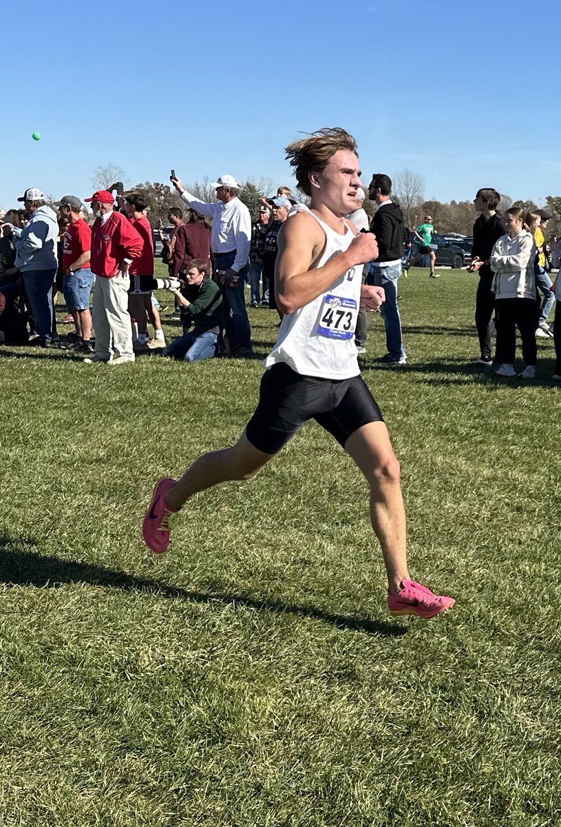 One of our only 4 year runners, <a href="/Finan_Doyle/">Finan Doyle</a> finished with his 3rd best 5K time ever! He has been instrumental in helping pave &amp; show the way to all of our new runners! State was not possible without him! He dropped :40 from last year!

<a href="/WayneTwpSuper/">Dr. Jeff Butts</a> <a href="/GiantAthletics/">Ben Davis Giants</a> <a href="/BenDavisHS/">Ben Davis High School</a>