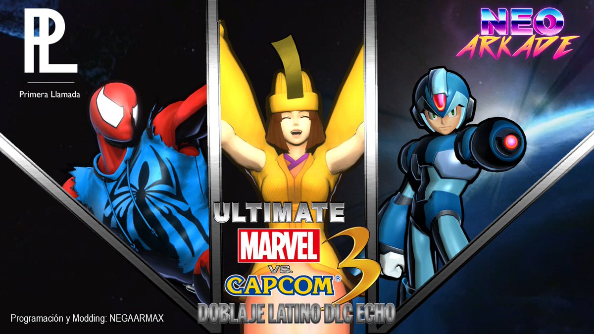 ¡YA ESTÁ DISPONIBLE EL ADD-ON DLC ECHO 01!

Corran a descargarlo y a disfrutar de Ben Reilly , Mei-Ling  y X.

Gracias al poderosisimo   @neo_arkade  por financiar el MOD y colaborar con nosotros.

DESCARGALO AQUÍ: nexusmods.com/ultimatemarvel…