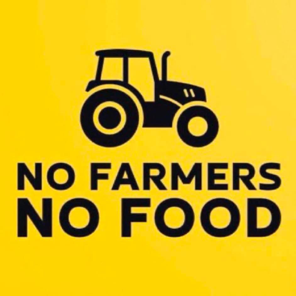 NoFarmsNoFoods's tweet photo. Please feel free to use these memes / logos on social media and in your own communities. 

#NoFarmersNoFood https://t.co/D9zfmFikqa