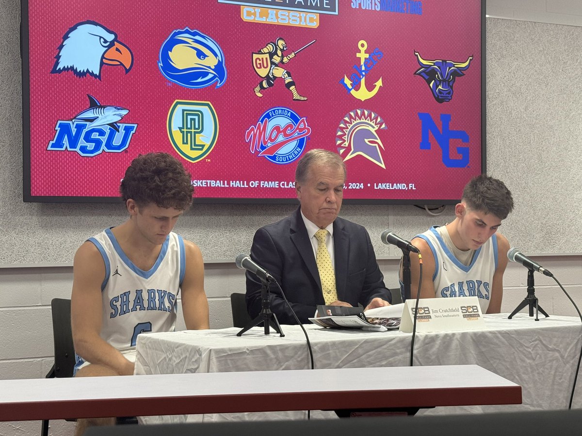 Tune in now for the postgame press conference 

🖥️ sunshinestateconference.tv/floridasouther…