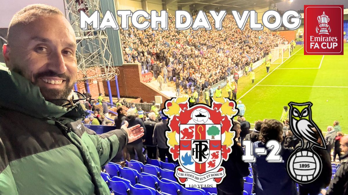 🚨 Brand New Match Day Video Now Out 

Here it is <a href="/OfficialOAFC/">Oldham Athletic</a> fans the one you’ve been waiting for. 

Away day limbs, Oldham into round 2 of the <a href="/EmiratesFACup/">Emirates FA Cup</a> 

<a href="/TranmereRovers/">Tranmere Rovers FC</a> 1-2 <a href="/OfficialOAFC/">Oldham Athletic</a> 

Please like, comment and RETWEETS would be awesome 

Match day vlog below 👇