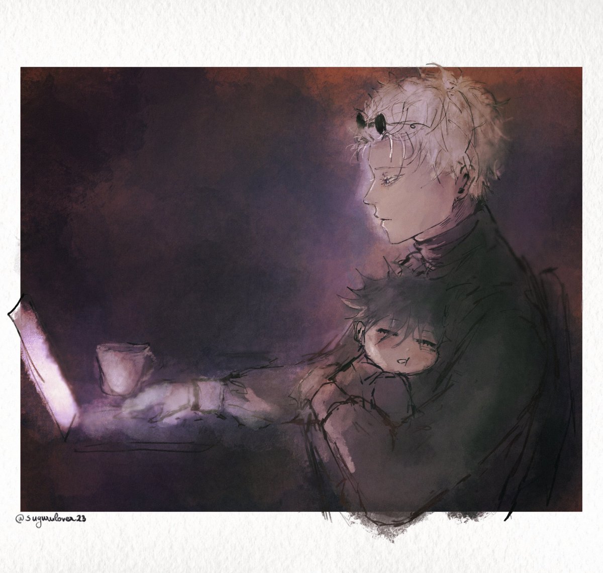 sugurulover23's tweet photo. Slipping through my fingers all the time  #呪術廻戦 https://t.co/EjsEAZDPoi