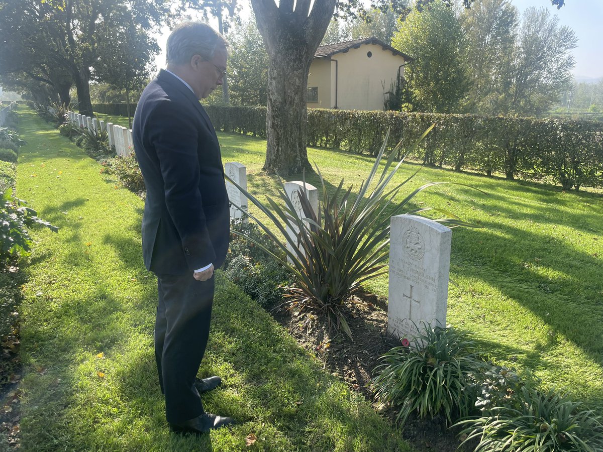 Ed Llewellyn (@edllewellynfcdo) on Twitter photo ‘Sleep on, dear Ron, in a grave we may never see. May some kind hand, place flowers for Dad and me.’ So reads the inscription on Private Ron Strickland’s grave from his Mum and Dad. I don’t know if they saw his grave at Forli; I hope so. This week I laid a poppy in his memory ‘Sleep on, dear Ron, in a grave we may never see. May some kind hand, place flowers for Dad and me.’ So reads the inscription on Private Ron Strickland’s grave from his Mum and Dad. I don’t know if they saw his grave at Forli; I hope so. This week I laid a poppy in his memory