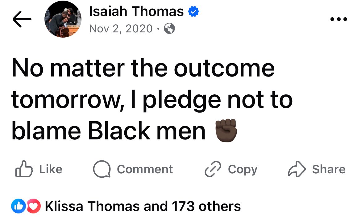 candidateTHOMAS's tweet image. 🤔I remember what they said about Black Men in 2020  #sameplaybook