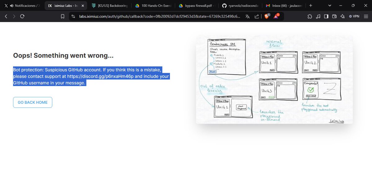 HackersOIHEC's tweet image. WTF problem of being a hacker it&apos;s that browsers take you as one event if you are not doing something wrong or doing cracking attempts! #fail #security #falsepositive #waf