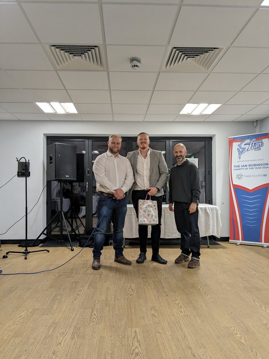 ShevingtonShark's tweet photo. Open Age End of Season Presentation 🦈🦈

🏉 Players Player of the Year - Matty Rodgers 
🏉 Player of the Year - Matty Rodgers
👶Young Player of the Year - James Molyneux https://t.co/27uIfjjaB8