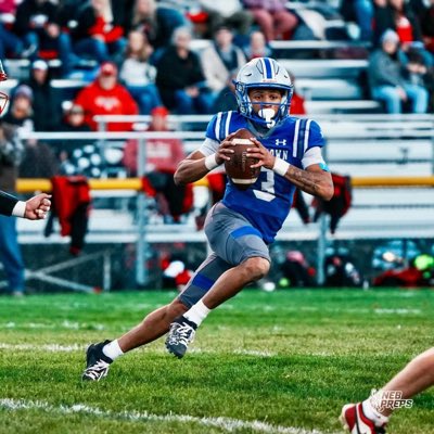 First round playoff win 27-0💙🫶🏽