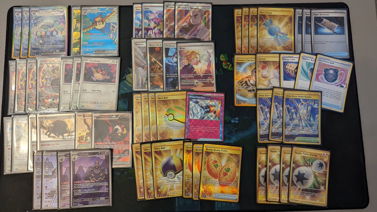 McPootisCakes's tweet photo. So, Tying round 1 felt rough. It set the mood for the rest of the day 😅. Got a 2-2-4 result at Gdansk.
Despite the results: the venue was amazing and the opponents were lovely!

Used @VSLog_app throughout the day to log my stats - joyous experience!
#Playpokemon #PokemonTCG #PTX https://t.co/ued7Yi4EEV