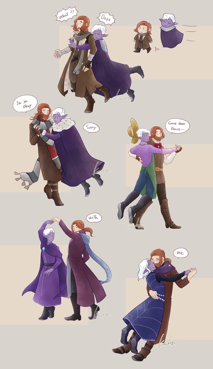 Dance with me.
#criticalrolefanart