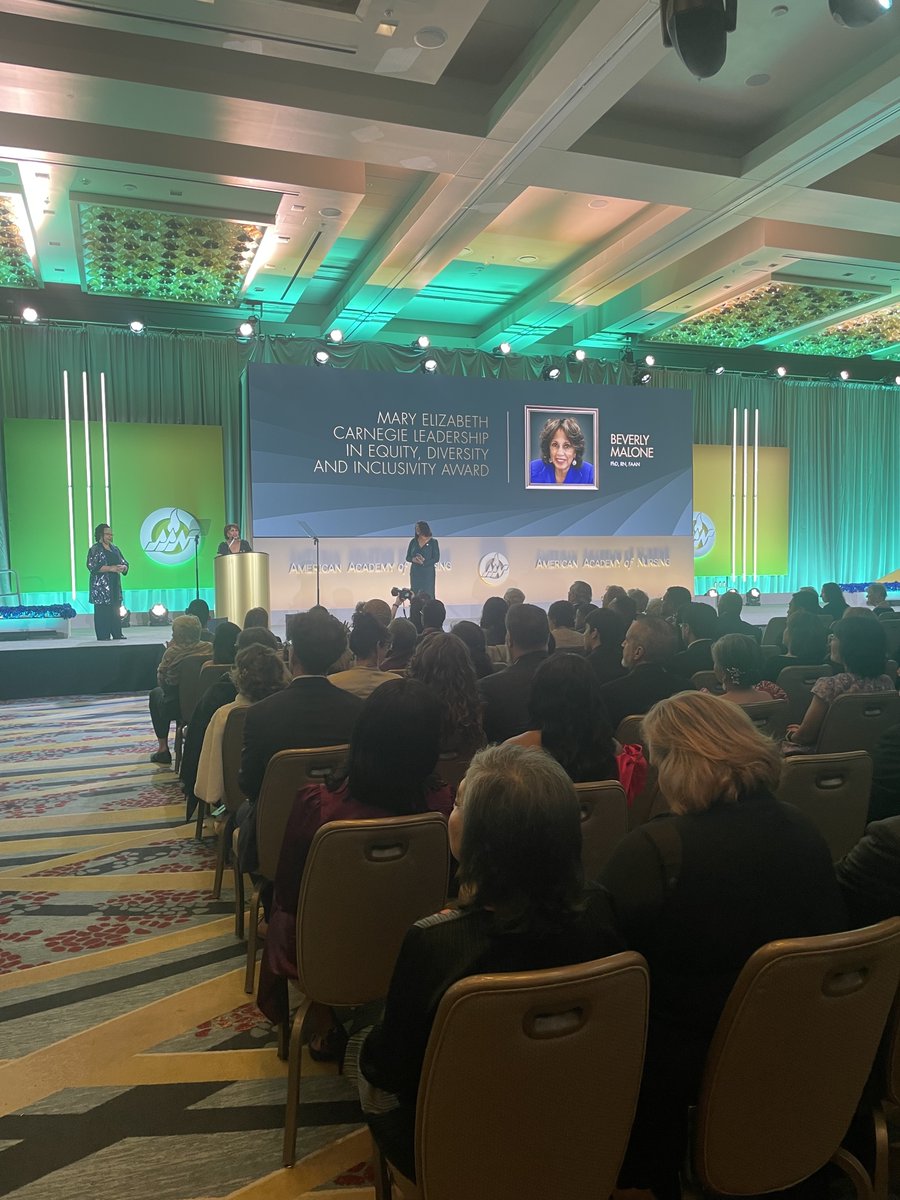 American Academy of Nursing (@aan_nursing) on Twitter photo Thank you <a href="/DrBevMalone/">Dr. Beverly Malone</a>, this year's Mary Elizabeth Carnegie Leadership in Equity, Diversity, &Inclusivity Award winner for her inspiring acceptance remarks during this evening's Induction Ceremony. As Dr. Malone stated, "we are nurses...we are bold, we are bright!" #HPC2024 <a href="/NLN/">National League for Nursing</a> Thank you <a href="/DrBevMalone/">Dr. Beverly Malone</a>, this year's Mary Elizabeth Carnegie Leadership in Equity, Diversity, &Inclusivity Award winner for her inspiring acceptance remarks during this evening's Induction Ceremony. As Dr. Malone stated, "we are nurses...we are bold, we are bright!" #HPC2024 <a href="/NLN/">National League for Nursing</a>