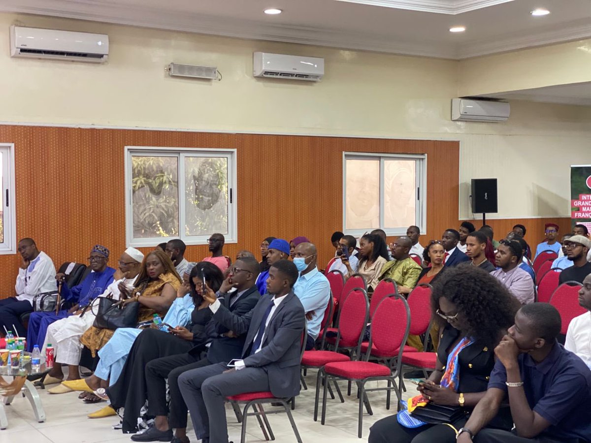 ESenega's tweet photo. Un honneur d'avoir organisé la première édition du Forum de l'Étudiant Guinéen au Sénégal(#FEGS). Merci à toutes celles et ceux qui ont fait le déplacement pour cet événement riche en apprentissages.
Mention spéciale à Dr @MariamTendou et @Hawaa_HD.
#AEESGS https://t.co/FYHyVpfqpp