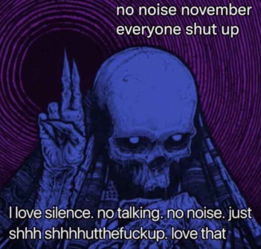 NoiseDiscord's tweet photo. Yes we are celebrating noisevember this year. https://t.co/sHuwicUgsO https://t.co/9HgUd2n84M