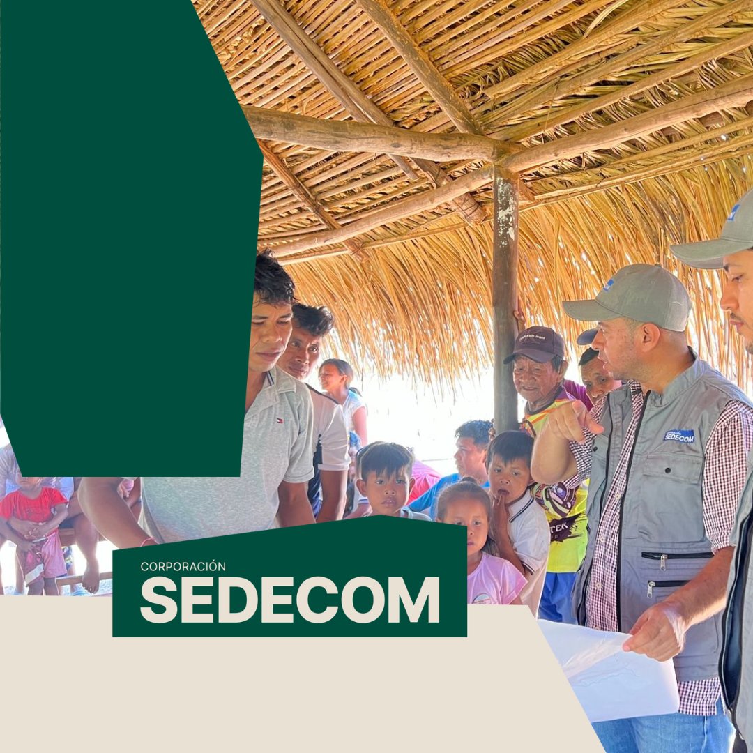 Sedecom's tweet photo. 🌿 Apoyando a la Comunidad Indígena San Antonio 🌿
llevamos a cabo una jornada de orientación y asistencia legal en la comunidad indígena San Antonio, ubicada en Puerto Carreño, Vichada para promover la garantía de derechos y mejorar la calidad de vida de la comunidad. https://t.co/ZnprkATUP4