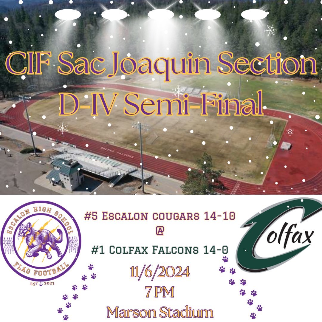 Escalon Cougars Flag Football tweet media