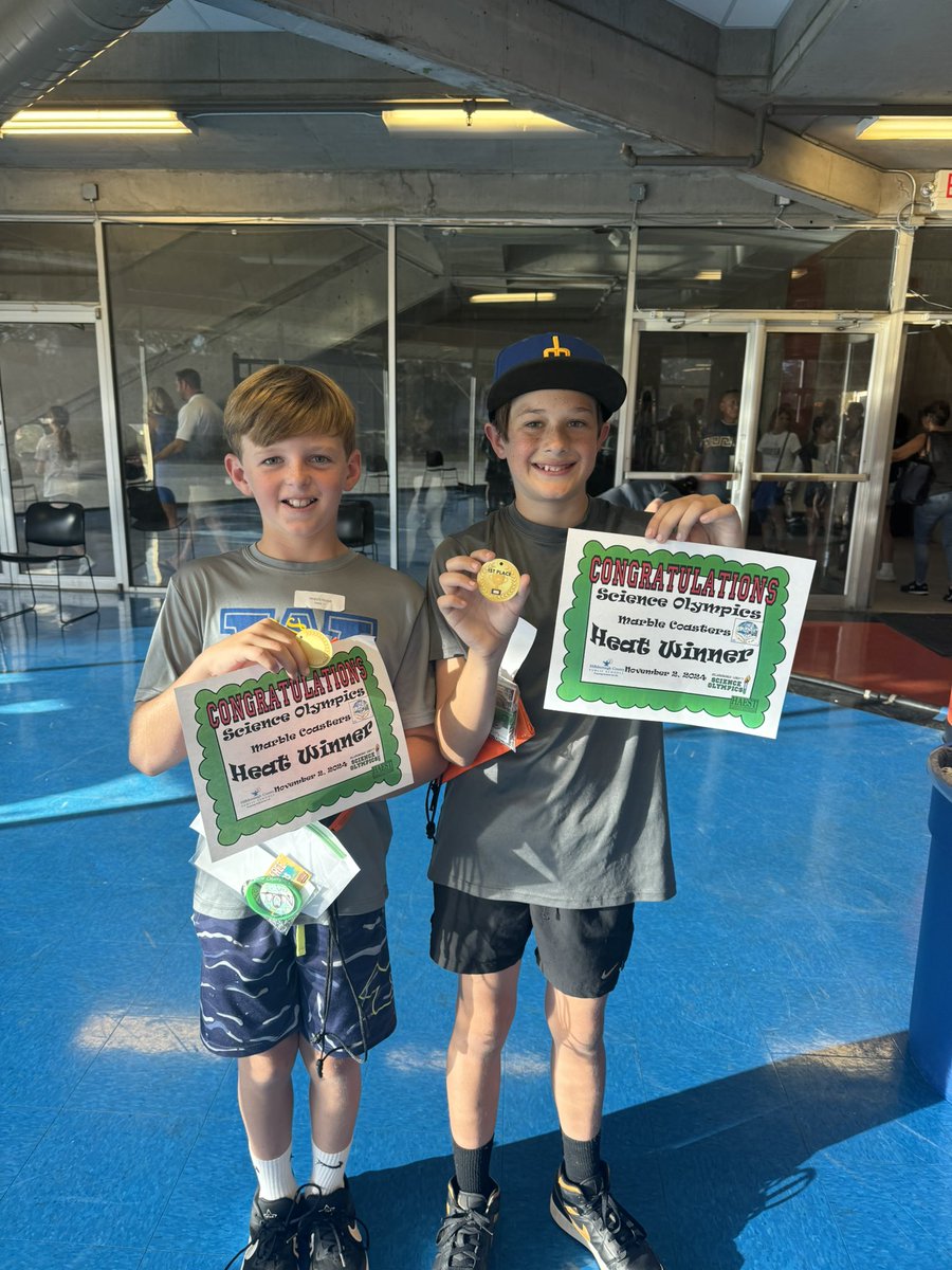 Westchase wrapped up the Science Olympics on Heat 11! <a href="/HCPSElemScience/">HCPSElemScience</a> <a href="/WeAreHAEST/">HAEST</a>