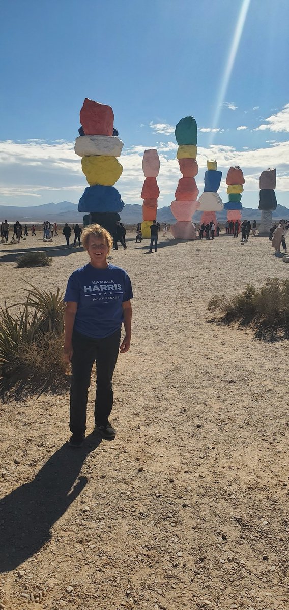 RL_Miller's tweet photo. How it started/ how it's going and wondering if the #7magicmountains can vote https://t.co/GksIwuu8Tp