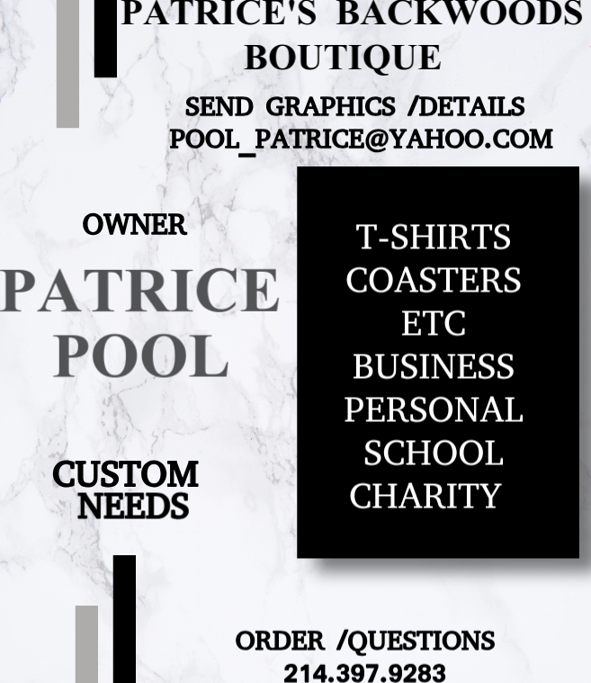 TXENTOURAGE's tweet photo. How many NEED SOMETHING??
#PATRICESBACKWOODSBOUTIQUE 
#CUSTOM 
#TSHIRTS https://t.co/EsY8XDaQjs