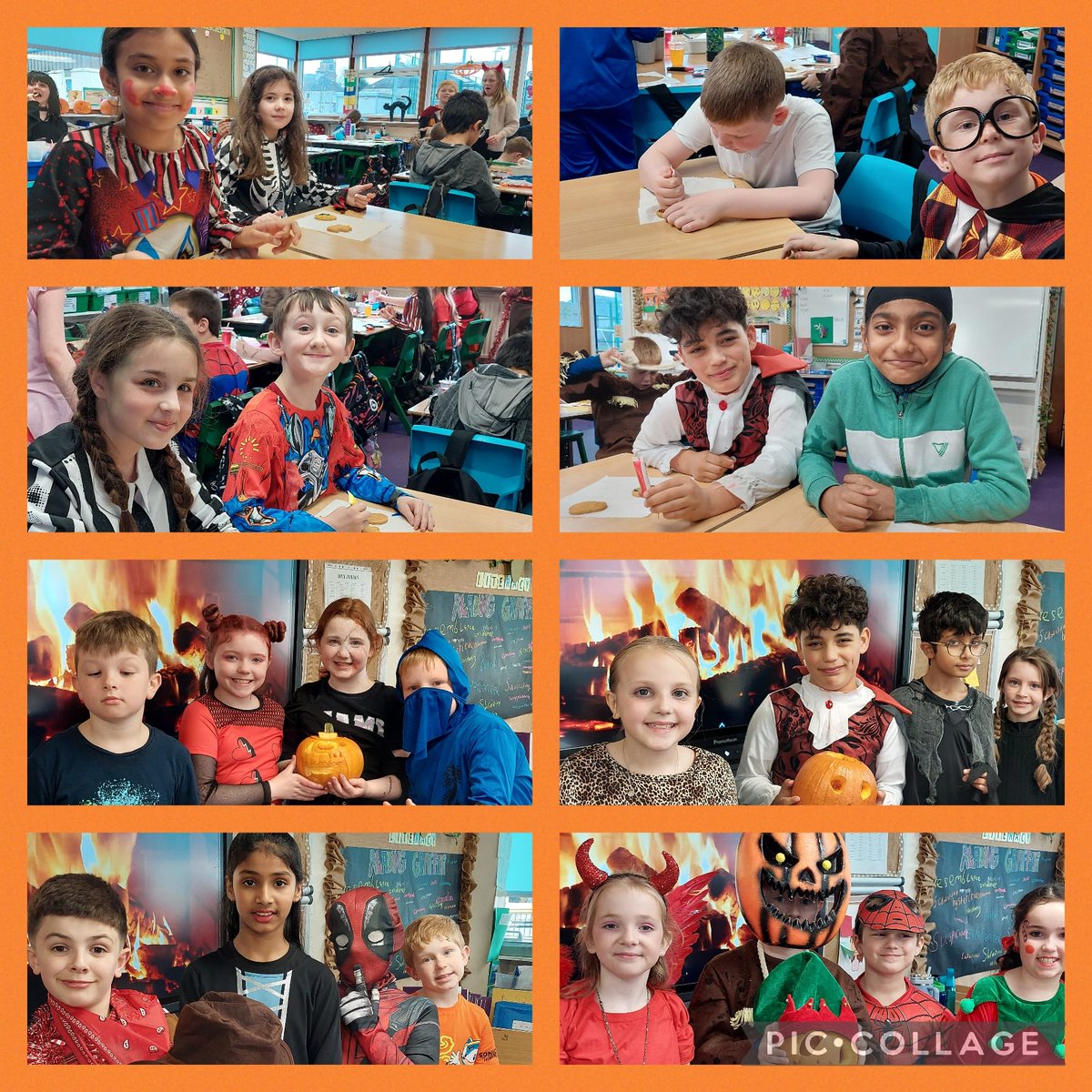 glebeps's tweet photo. P5PG had an amazingly spooky time today! 👻🎃 From carving pumpkins to decorating Halloween cookies 🍪 - Shrek even made an appearance in our class! 😊
#welookgreat #Halloweenfun #shrekanddonkey https://t.co/8aBtAX86BA