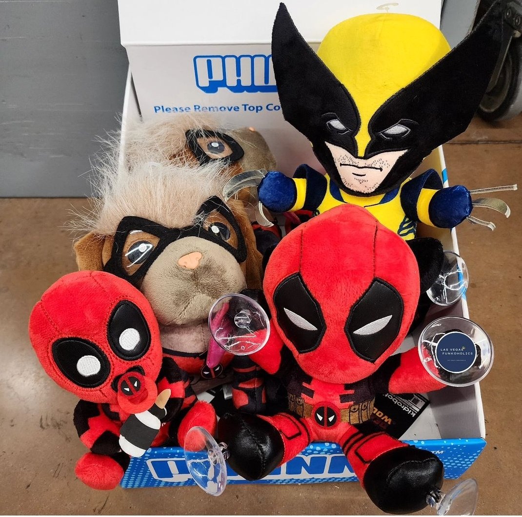 LVFunkoholics's tweet photo. Spotted @Walmart Deadpool and Wolverine Plush.
#dogpool #deadpoolandwolverine #Wolverine #deadpooledit #deadpool #babypool #Plush #Marvel #marvelfan https://t.co/WEbIDG2fAY