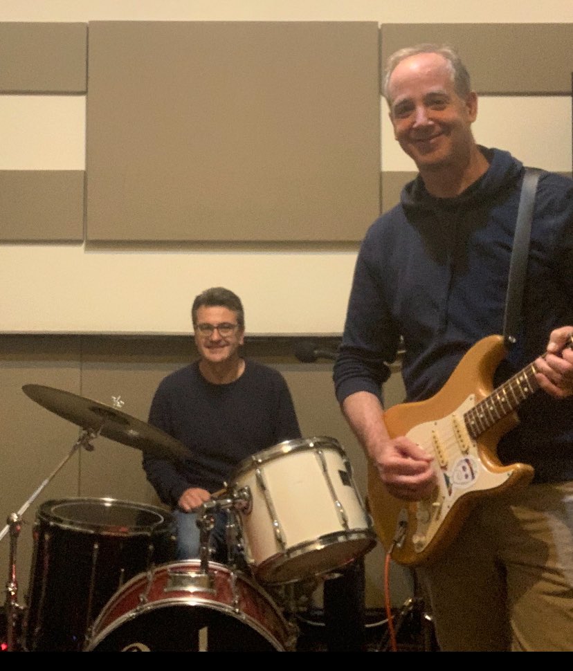 Had a great time practicing with Tom Ullman for our reunion performance at this years CCF Gala.