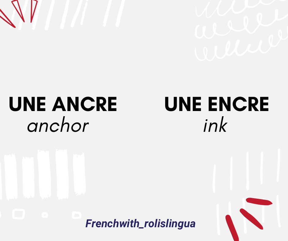 FrenchwithRL's tweet photo. French Homophones!

Discover words that sound alike but differ in spelling and meaning:

Mastering homophones improves your French comprehension! 

#FrenchLanguage #Homophones #LanguageLearning https://t.co/XUzEjE1ubN