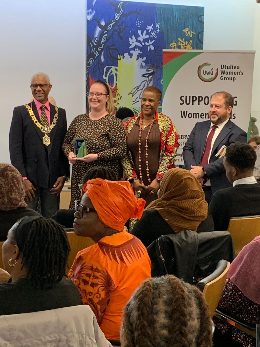 NatashaAllenMW's tweet photo. There is a true honour and a privilege that comes with being recognised by your community and those that you serve… this week I received a Grassroots Community Award in the category of Fighting Gender Based Violence and Women’s Health, so proud to be part of this community 💜 https://t.co/OMnmvPTtI4