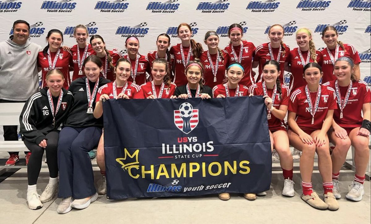 ChicagoFCUnited's tweet image. Your 3 #ChicagoFCU @ILYOUTHSOCCER Flo Dyson State Cup Champions! ‘06, ‘08, ‘09. Congrats to all! #ILStateCup