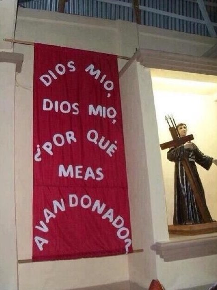 Trabafaltas3000's tweet photo. ¡🙏 Ay, Dios mío!
¿ Por qué nos haces toparnos con este tipo de imágenes 📸 en las redes?

🚨🚨 A ver quién es capaz de nombrarnos todas las faltas ortográficas en esta foto🚨🚨

¡Mucha suerte 🍀 🍀!
#EchaLaHache2425 https://t.co/N4EISQB9LZ
